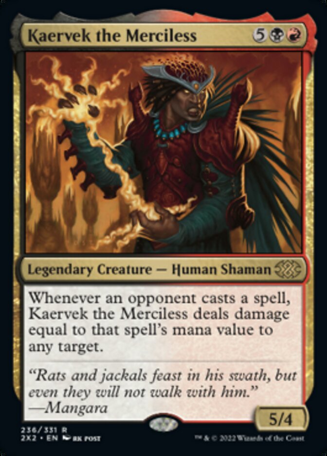 Kaervek the Merciless [Double Masters 2022] | Play N Trade Winnipeg