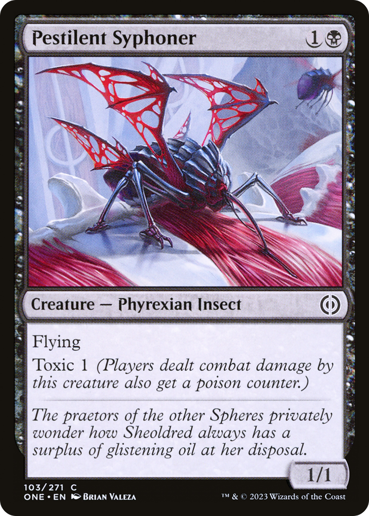 Pestilent Syphoner [Phyrexia: All Will Be One] | Play N Trade Winnipeg