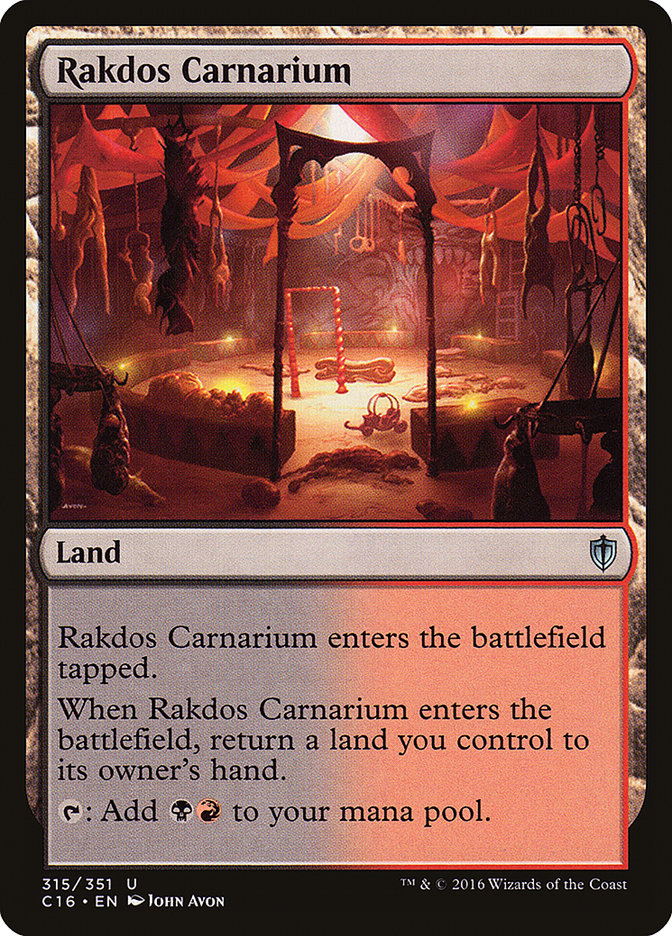 Rakdos Carnarium [Commander 2016] | Play N Trade Winnipeg