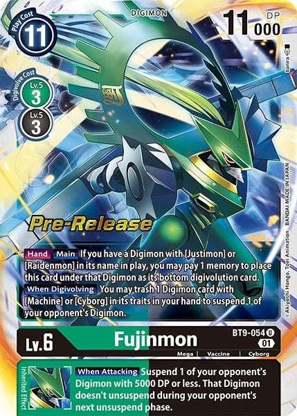 Fujinmon [BT9-054] [X Record Pre-Release Promos] | Play N Trade Winnipeg