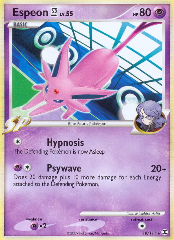 Espeon (18/111) [Platinum: Rising Rivals] | Play N Trade Winnipeg