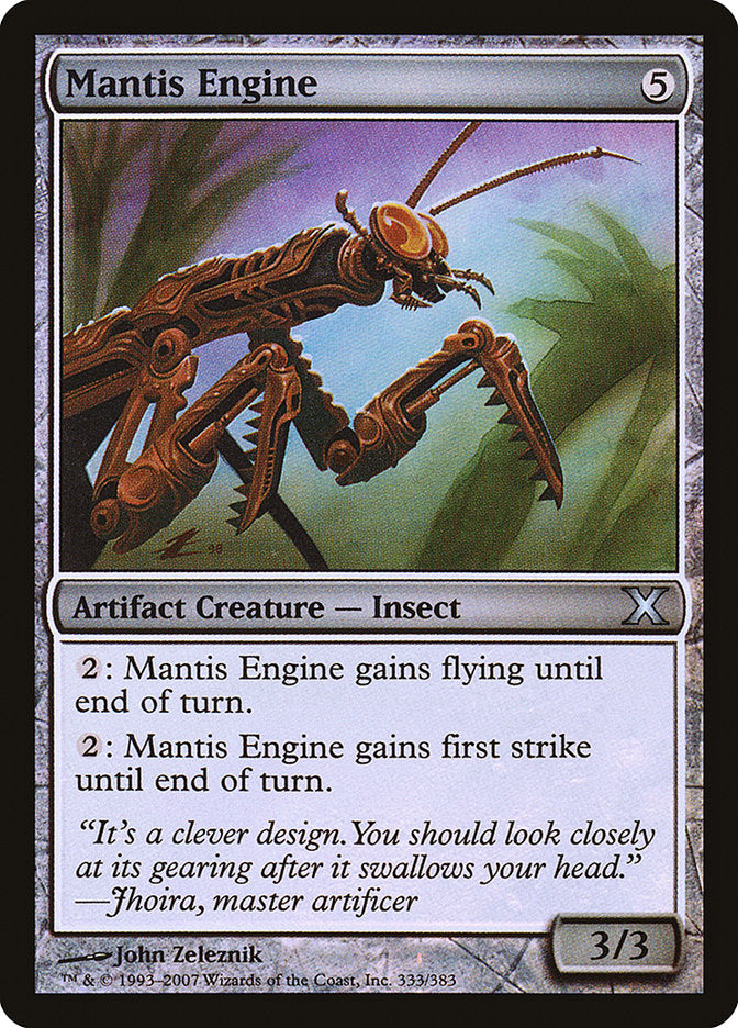 Mantis Engine (Premium Foil) [Tenth Edition] | Play N Trade Winnipeg