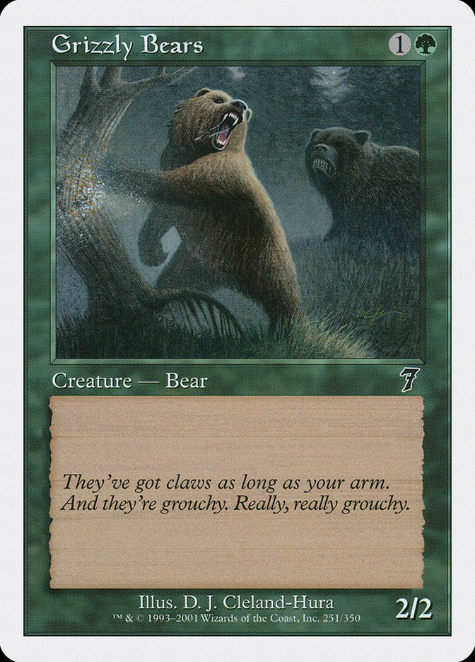 Grizzly Bears [Seventh Edition] | Play N Trade Winnipeg