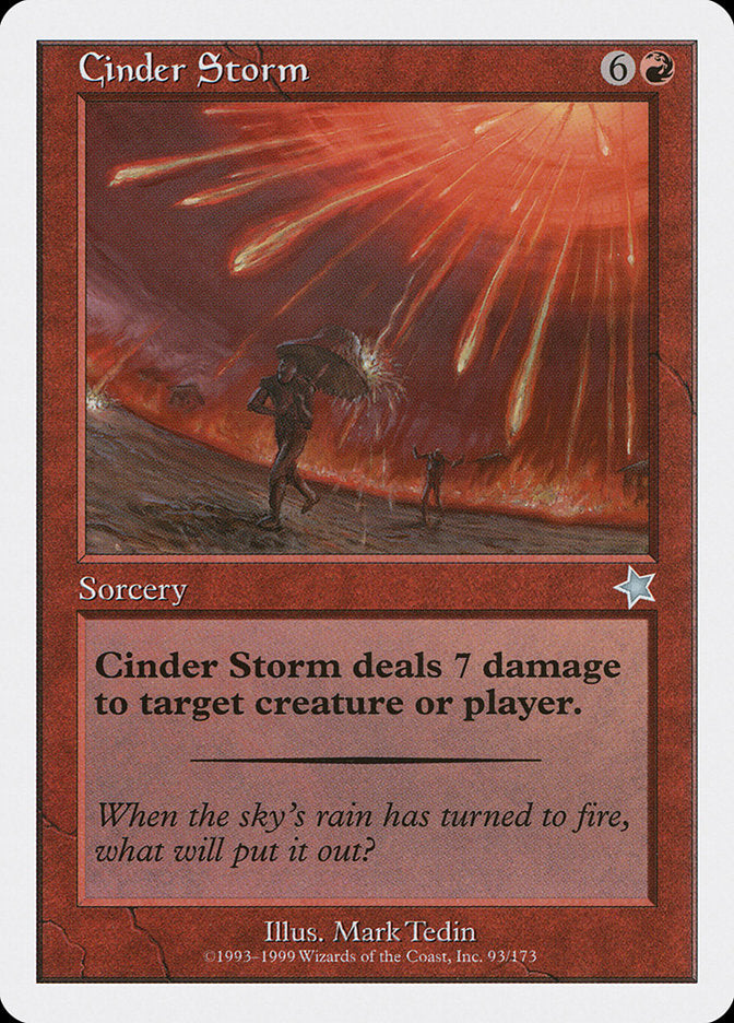 Cinder Storm [Starter 1999] | Play N Trade Winnipeg