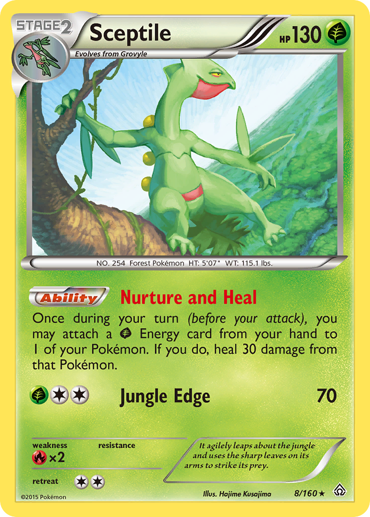 Sceptile (8/160) [XY: Primal Clash] | Play N Trade Winnipeg