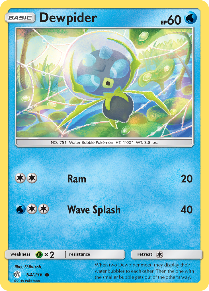 Dewpider (64/236) [Sun & Moon: Cosmic Eclipse] | Play N Trade Winnipeg