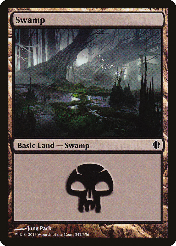 Swamp (347) [Commander 2013] | Play N Trade Winnipeg