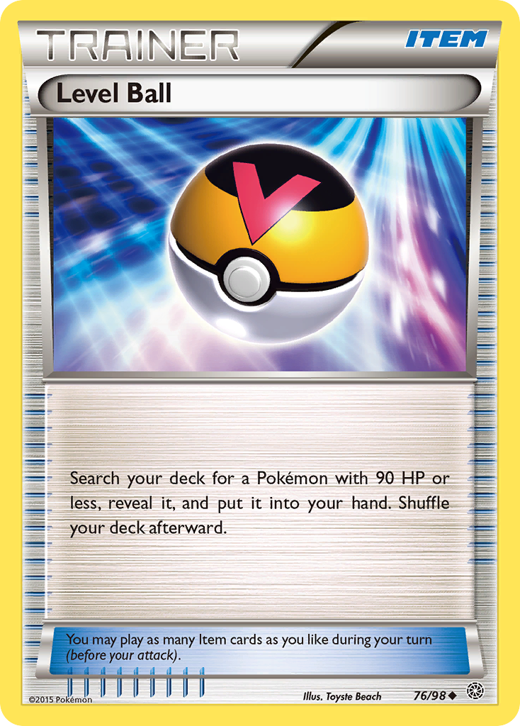 Level Ball (76/98) [XY: Ancient Origins] | Play N Trade Winnipeg