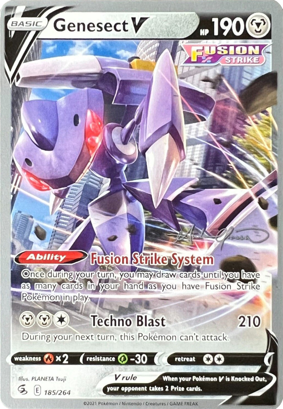 Genesect V (185/264) (The Shape of Mew - Andre Chiasson) [World Championships 2022] | Play N Trade Winnipeg