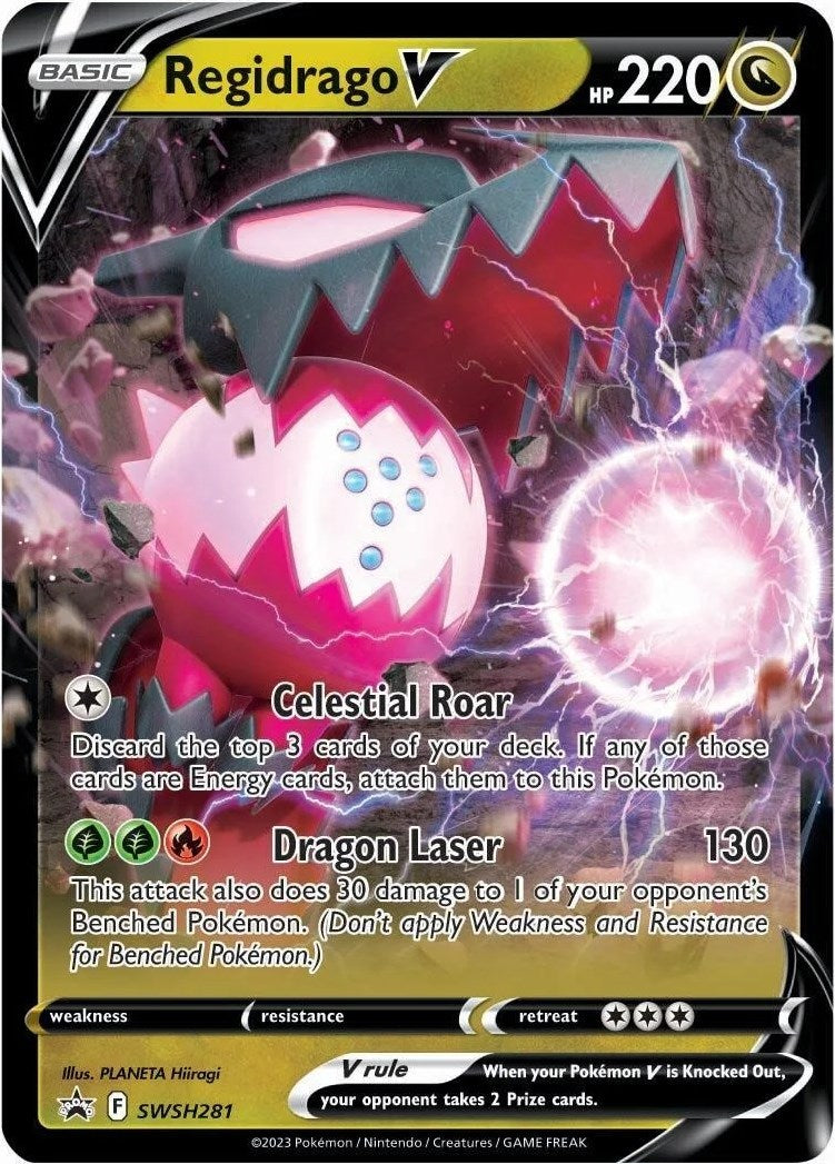 Regidrago V (SWSH281) [Sword & Shield: Black Star Promos] | Play N Trade Winnipeg