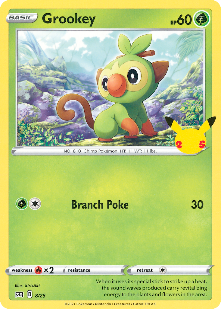 Grookey (8/25) [McDonald's 25th Anniversary] | Play N Trade Winnipeg