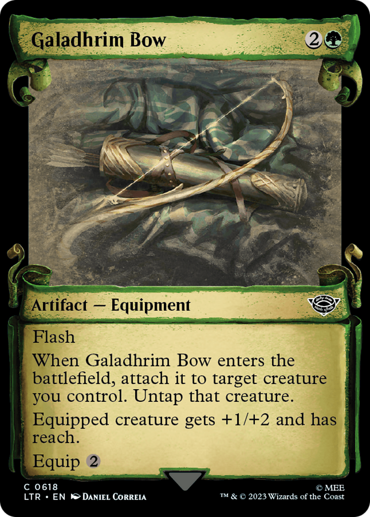 Galadhrim Bow [The Lord of the Rings: Tales of Middle-Earth Showcase Scrolls] | Play N Trade Winnipeg