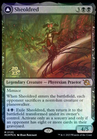 Sheoldred // The True Scriptures [March of the Machine Prerelease Promos] | Play N Trade Winnipeg