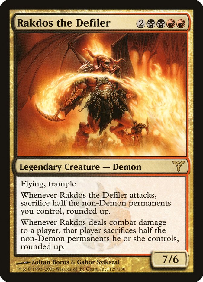 Rakdos the Defiler [Dissension] | Play N Trade Winnipeg