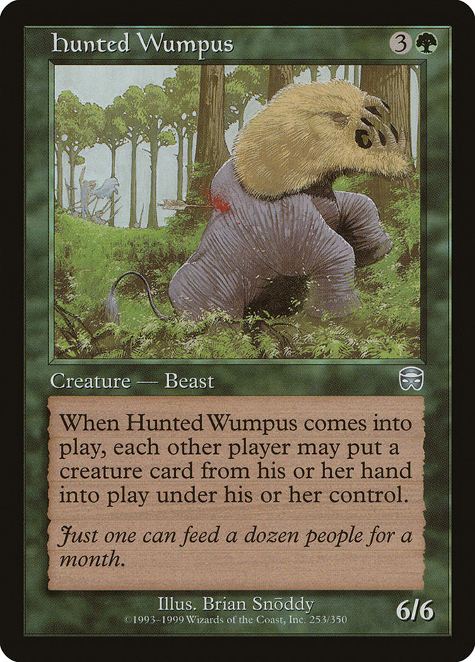 Hunted Wumpus [Mercadian Masques] | Play N Trade Winnipeg