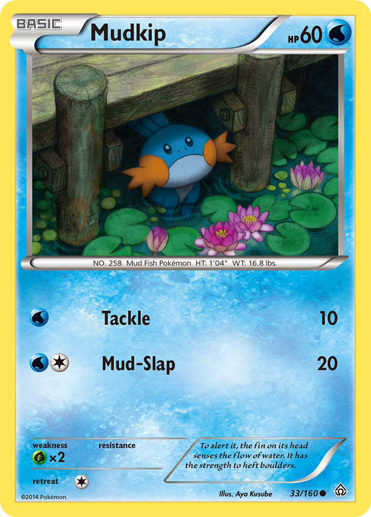 Mudkip (33/160) [XY: Primal Clash] | Play N Trade Winnipeg