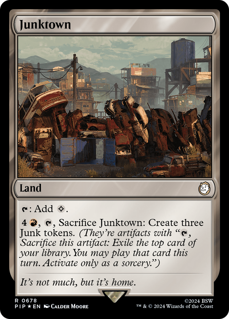 Junktown (Surge Foil) [Fallout] | Play N Trade Winnipeg