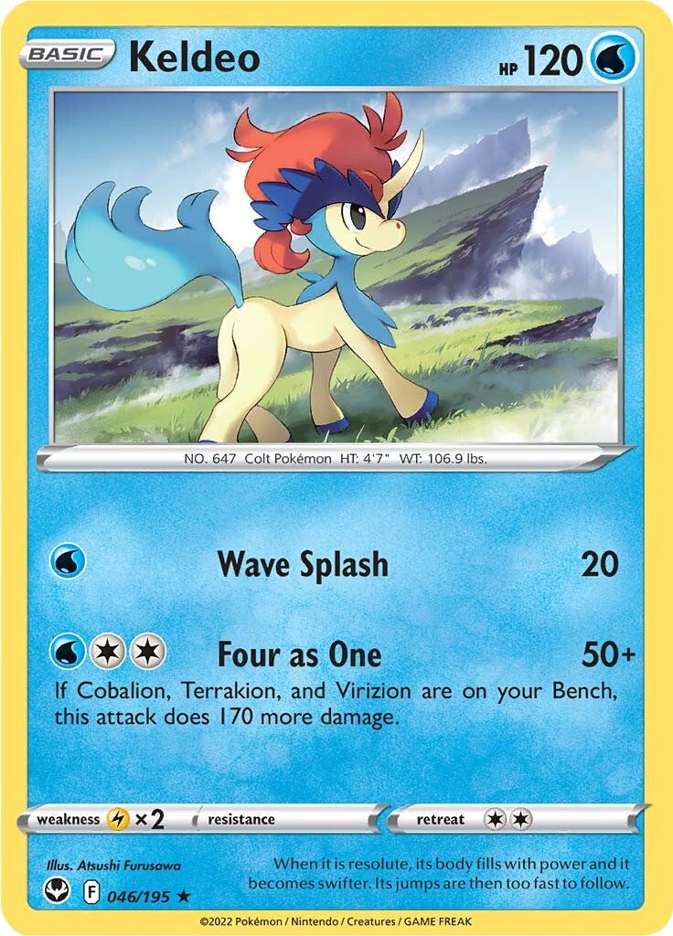 Keldeo (046/195) [Sword & Shield: Silver Tempest] | Play N Trade Winnipeg