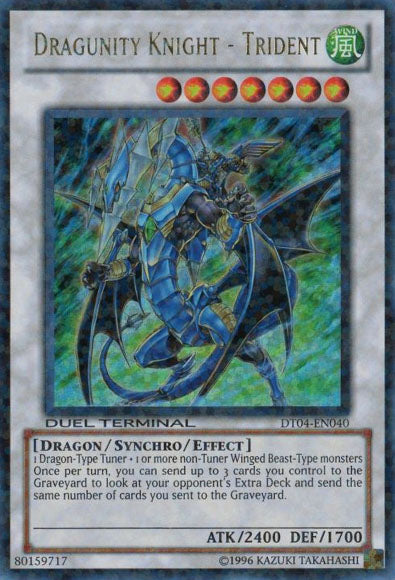 Dragunity Knight - Trident [DT04-EN040] Ultra Rare | Play N Trade Winnipeg