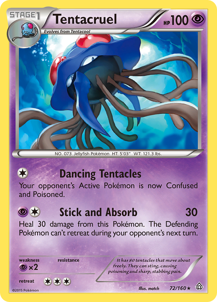 Tentacruel (72/160) [XY: Primal Clash] | Play N Trade Winnipeg