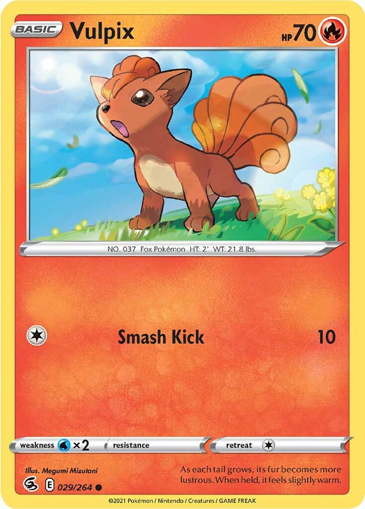 Vulpix (029/264) [Sword & Shield: Fusion Strike] | Play N Trade Winnipeg