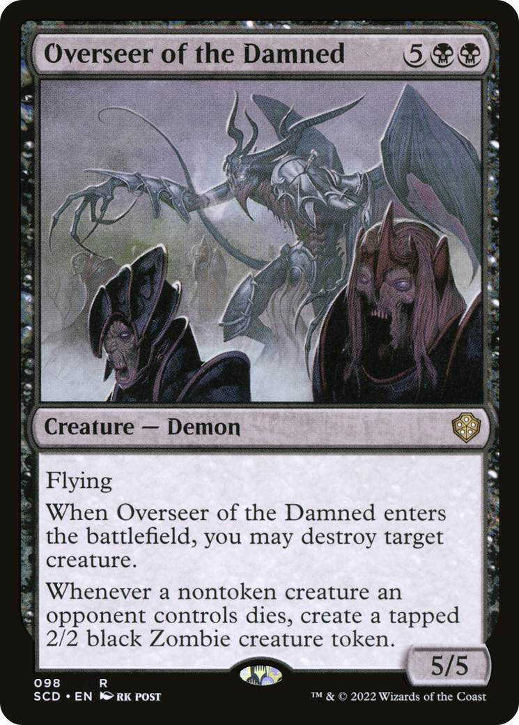 Overseer of the Damned [Starter Commander Decks] | Play N Trade Winnipeg