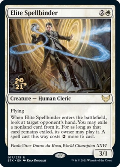 Elite Spellbinder [Strixhaven: School of Mages Prerelease Promos] | Play N Trade Winnipeg