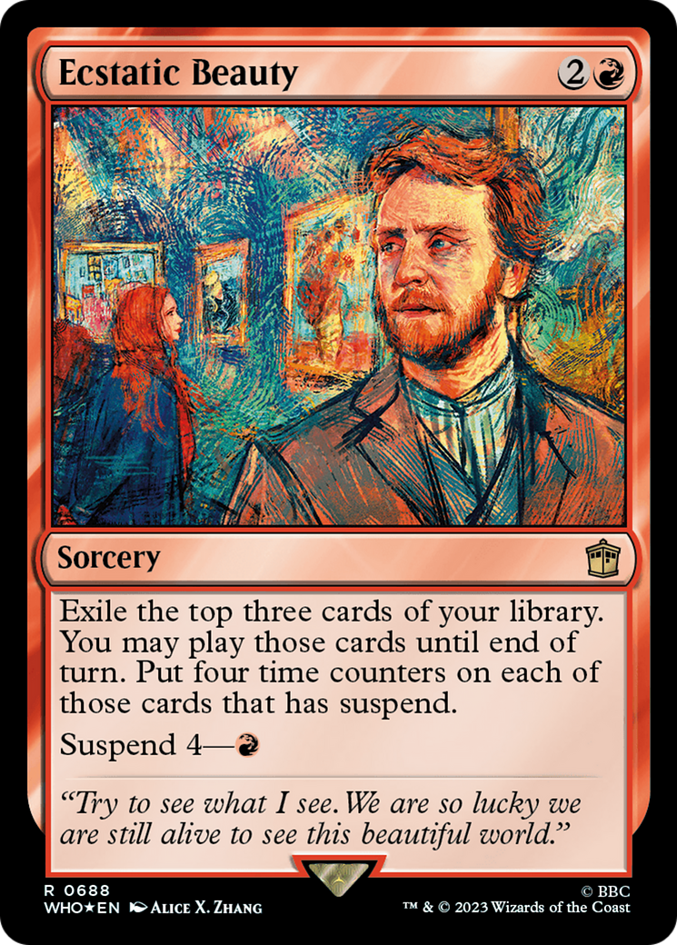 Ecstatic Beauty (Surge Foil) [Doctor Who] | Play N Trade Winnipeg