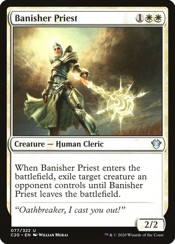 Banisher Priest [Commander 2020] | Play N Trade Winnipeg