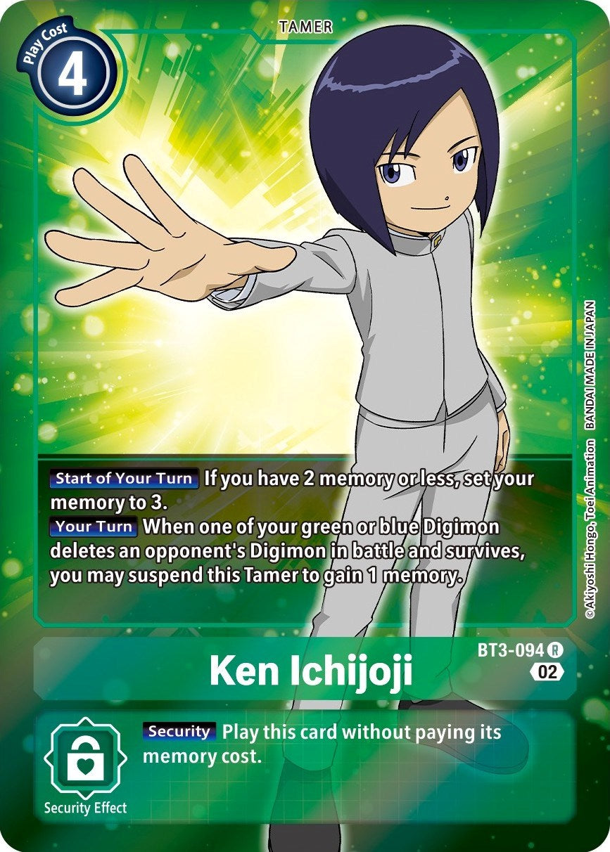 Ken Ichijoji [BT3-094] (Alternate Art) [Starter Deck: Ragnaloardmon] | Play N Trade Winnipeg