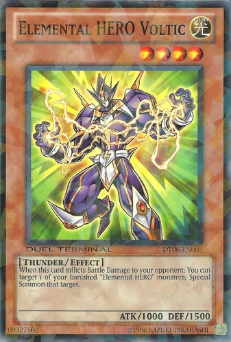 Elemental Hero Voltic [DT06-EN003] Common | Play N Trade Winnipeg