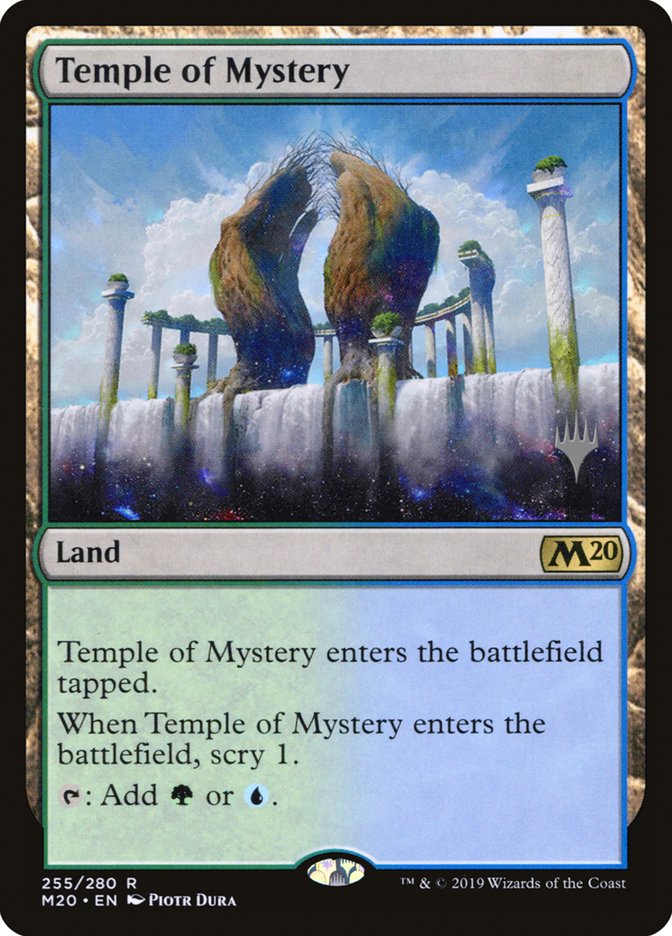 Temple of Mystery (Promo Pack) [Core Set 2020 Promos] | Play N Trade Winnipeg