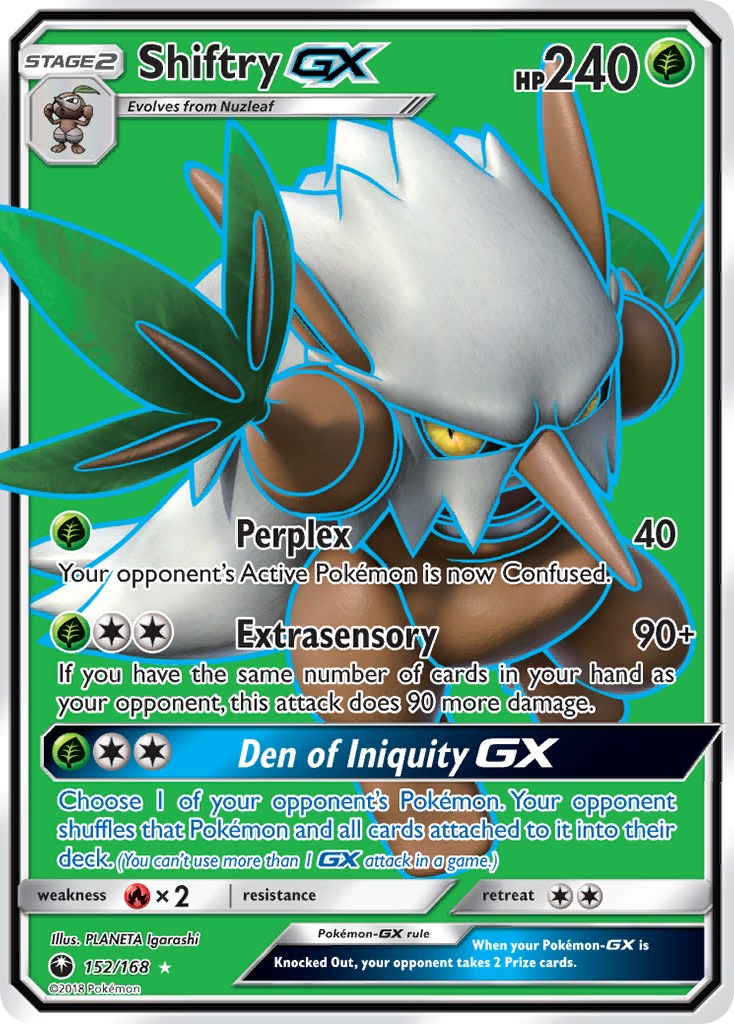 Shiftry GX (152/168) [Sun & Moon: Celestial Storm] | Play N Trade Winnipeg