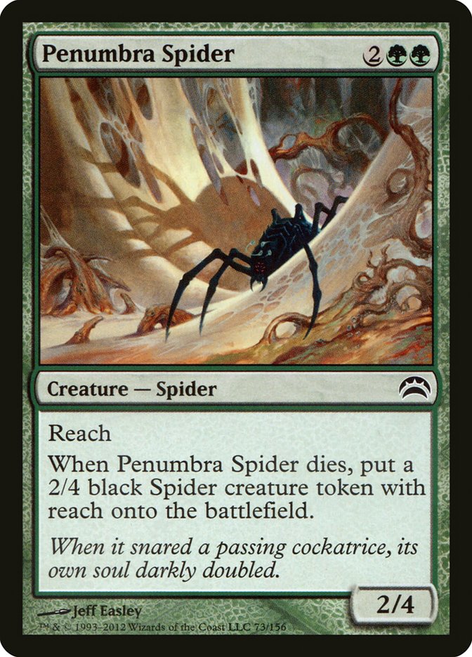 Penumbra Spider [Planechase 2012] | Play N Trade Winnipeg