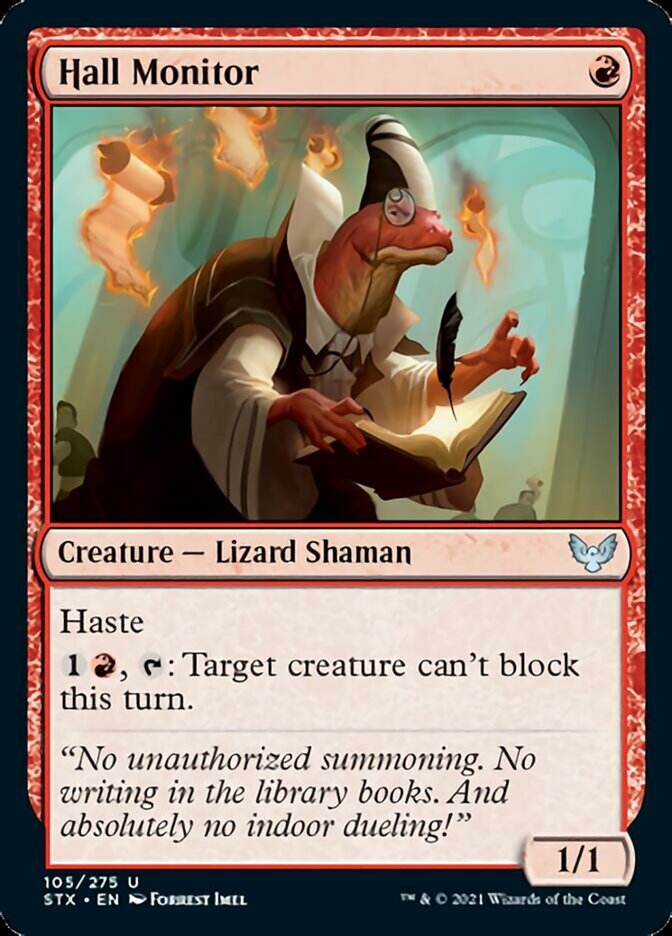 Hall Monitor [Strixhaven: School of Mages] | Play N Trade Winnipeg