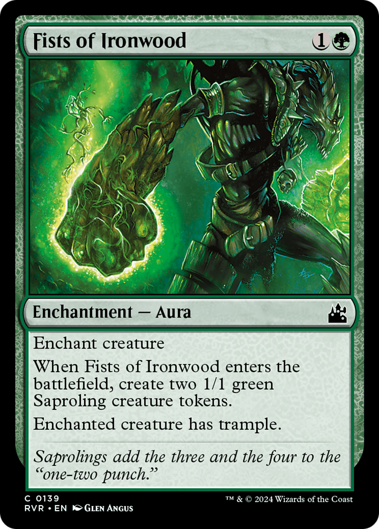 Fists of Ironwood [Ravnica Remastered] | Play N Trade Winnipeg