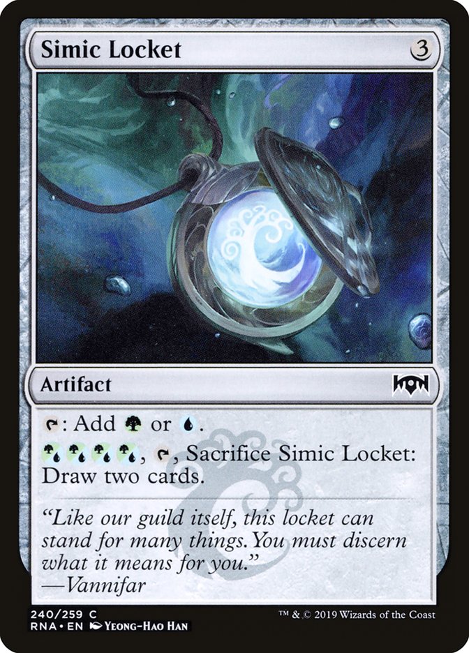 Simic Locket [Ravnica Allegiance] | Play N Trade Winnipeg