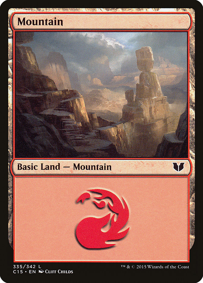 Mountain (335) [Commander 2015] | Play N Trade Winnipeg