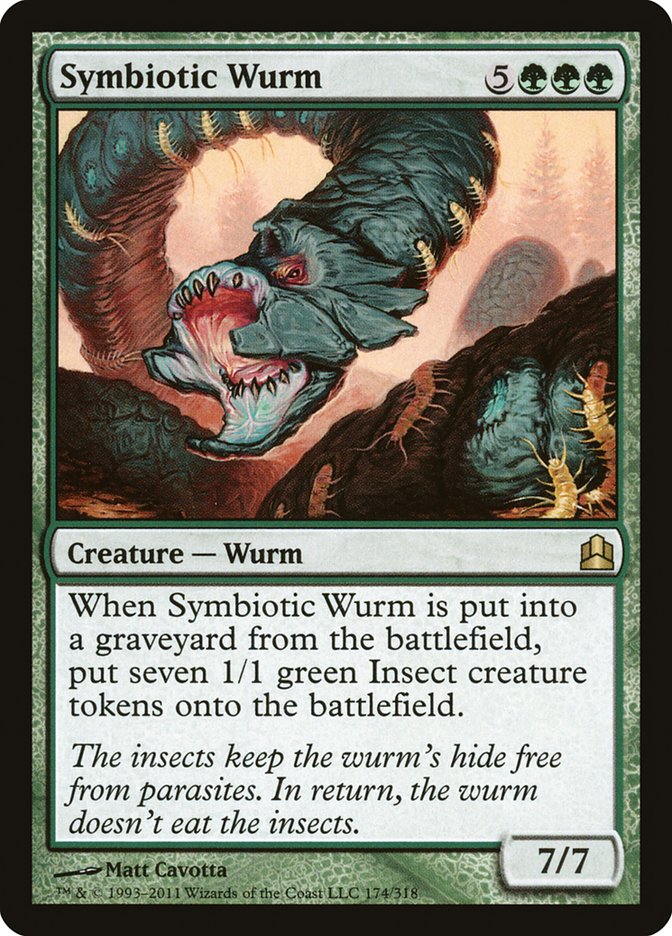 Symbiotic Wurm [Commander 2011] | Play N Trade Winnipeg