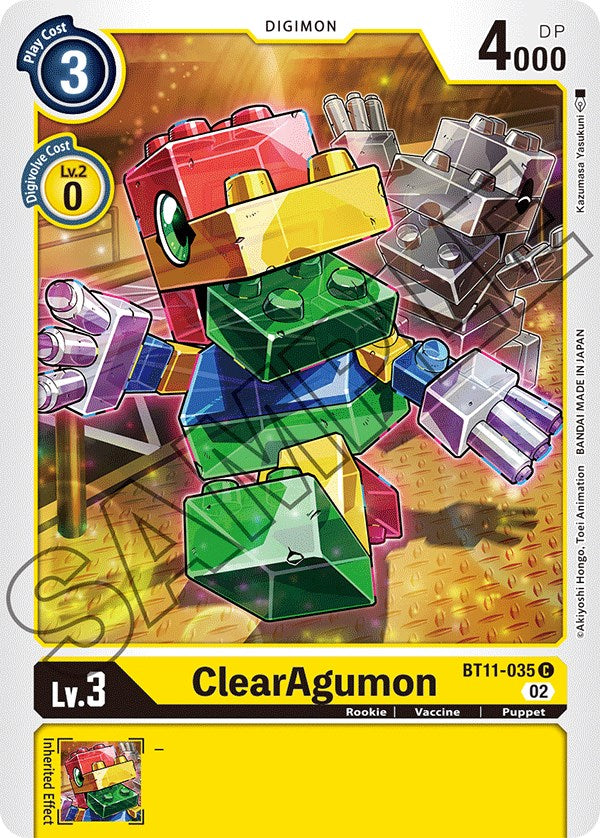 ClearAgumon [BT11-035] [Dimensional Phase] | Play N Trade Winnipeg