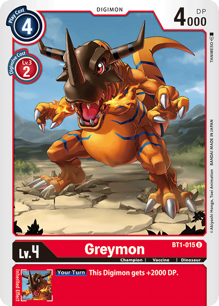 Greymon [BT1-015] [Release Special Booster Ver.1.0] | Play N Trade Winnipeg