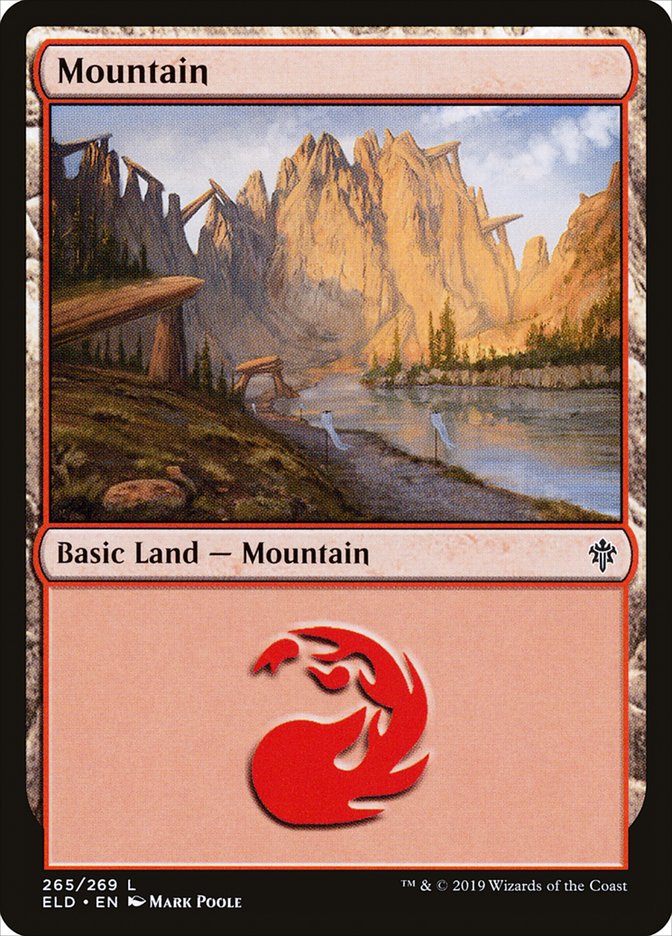Mountain (265) [Throne of Eldraine] | Play N Trade Winnipeg
