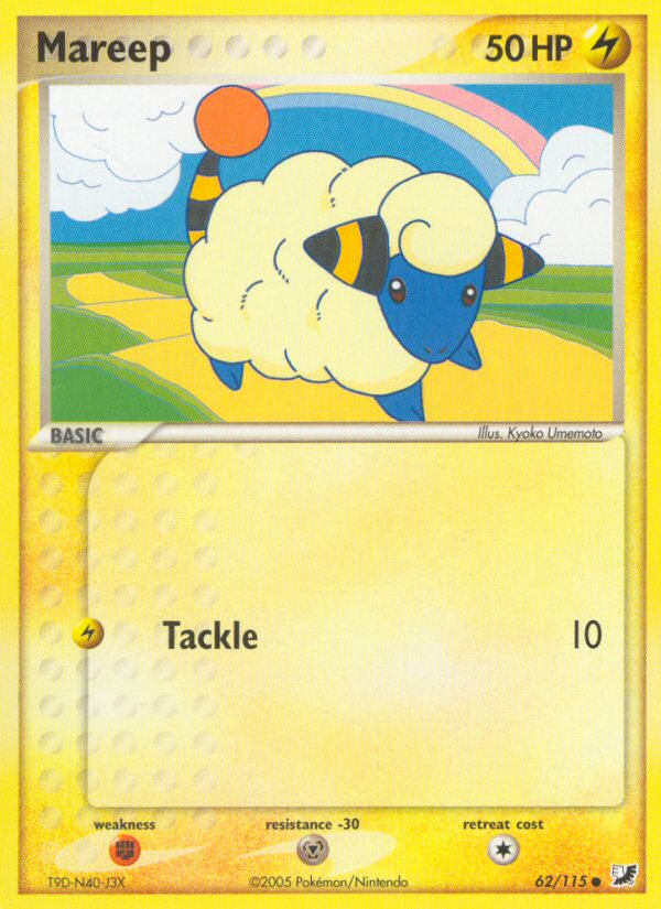 Mareep (62/115) [EX: Unseen Forces] | Play N Trade Winnipeg