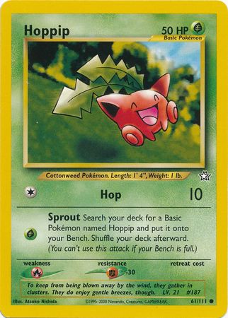 Hoppip (61/111) [Neo Genesis Unlimited] | Play N Trade Winnipeg