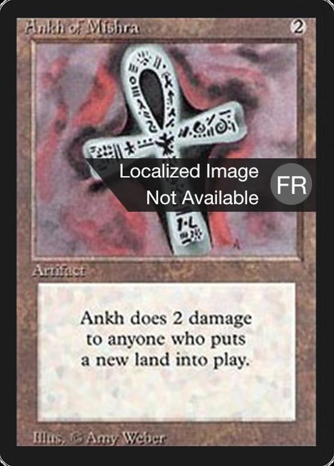 Ankh of Mishra [Foreign Black Border] | Play N Trade Winnipeg