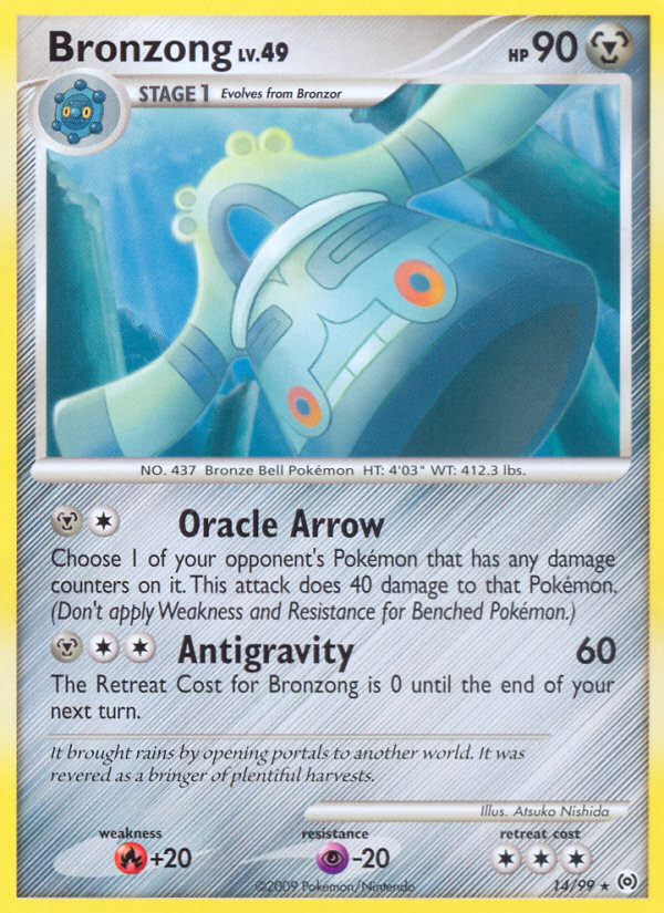 Bronzong (14/99) [Platinum: Arceus] | Play N Trade Winnipeg