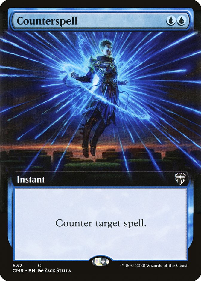 Counterspell (Extended) [Commander Legends] | Play N Trade Winnipeg