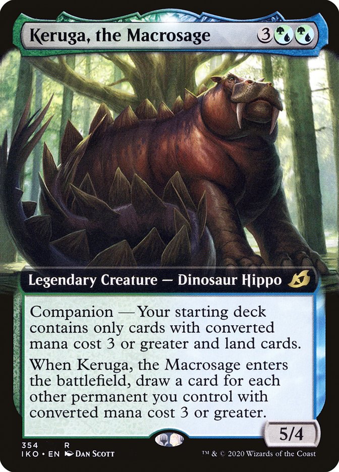 Keruga, the Macrosage (Extended Art) [Ikoria: Lair of Behemoths] | Play N Trade Winnipeg