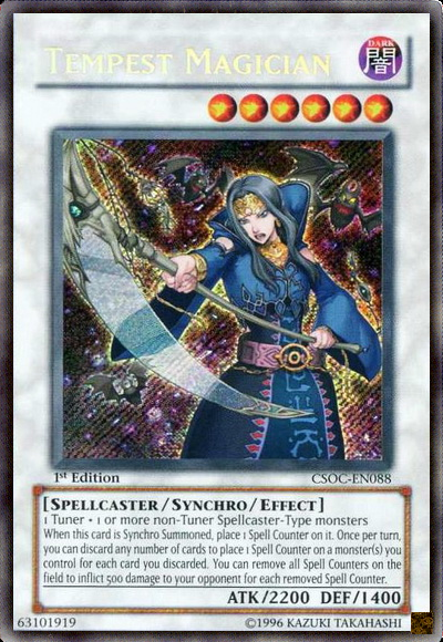 Tempest Magician [CSOC-EN088] Secret Rare | Play N Trade Winnipeg