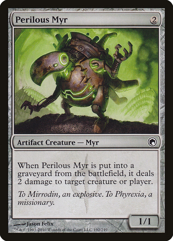 Perilous Myr [Scars of Mirrodin] | Play N Trade Winnipeg